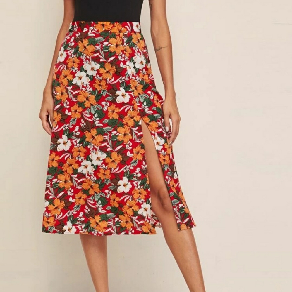 Floral skirt 3×$30